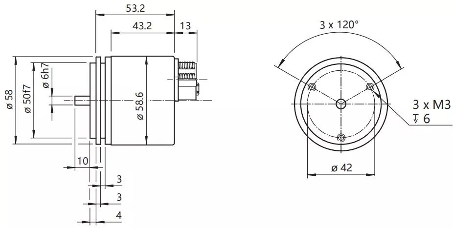 58mm Ethercat Heavy Duty Encoder